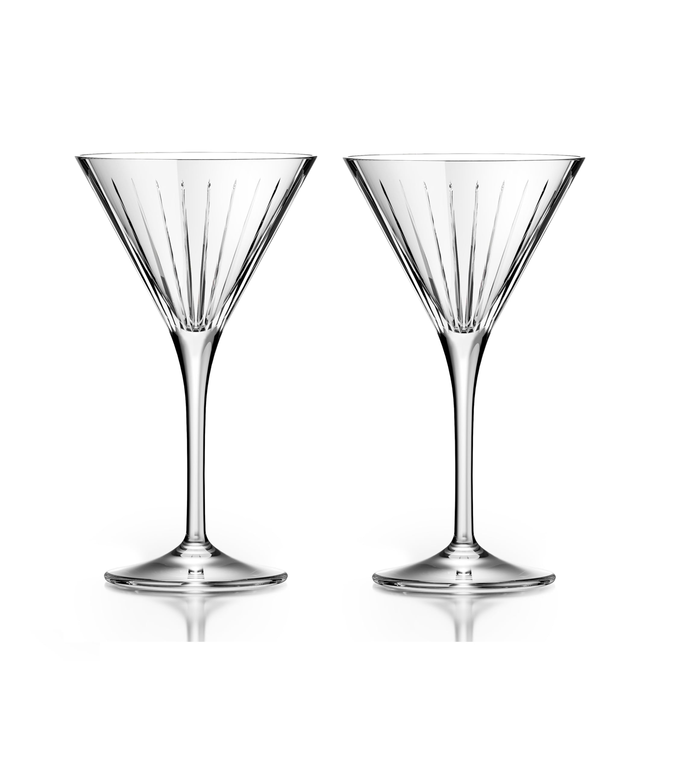 DIAMANTE Martini - Coppia di bicchieri da cocktail "Broadway", confezione regalo da 2