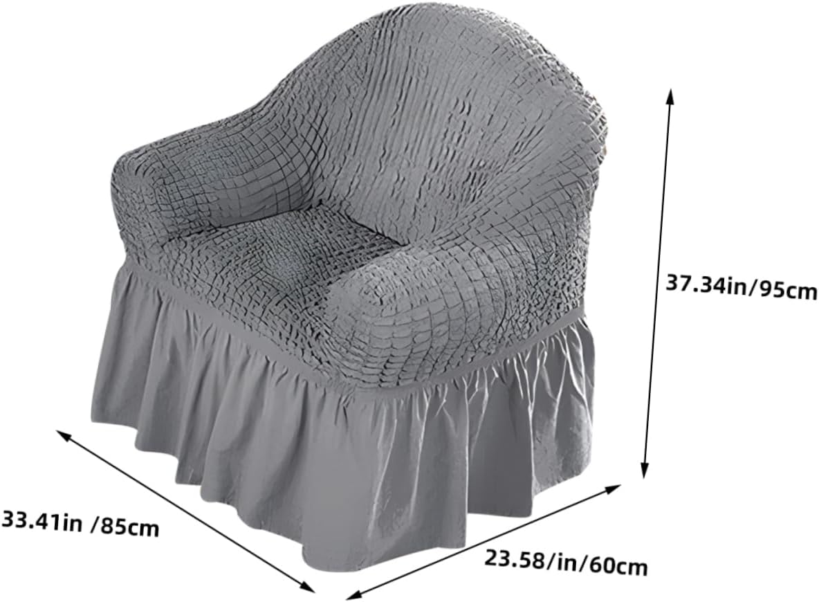 Recliner Stretch Sofa Cover and Comfortable Elastic Design for Living Room Use Slipcover Protector for Recliner Chairs