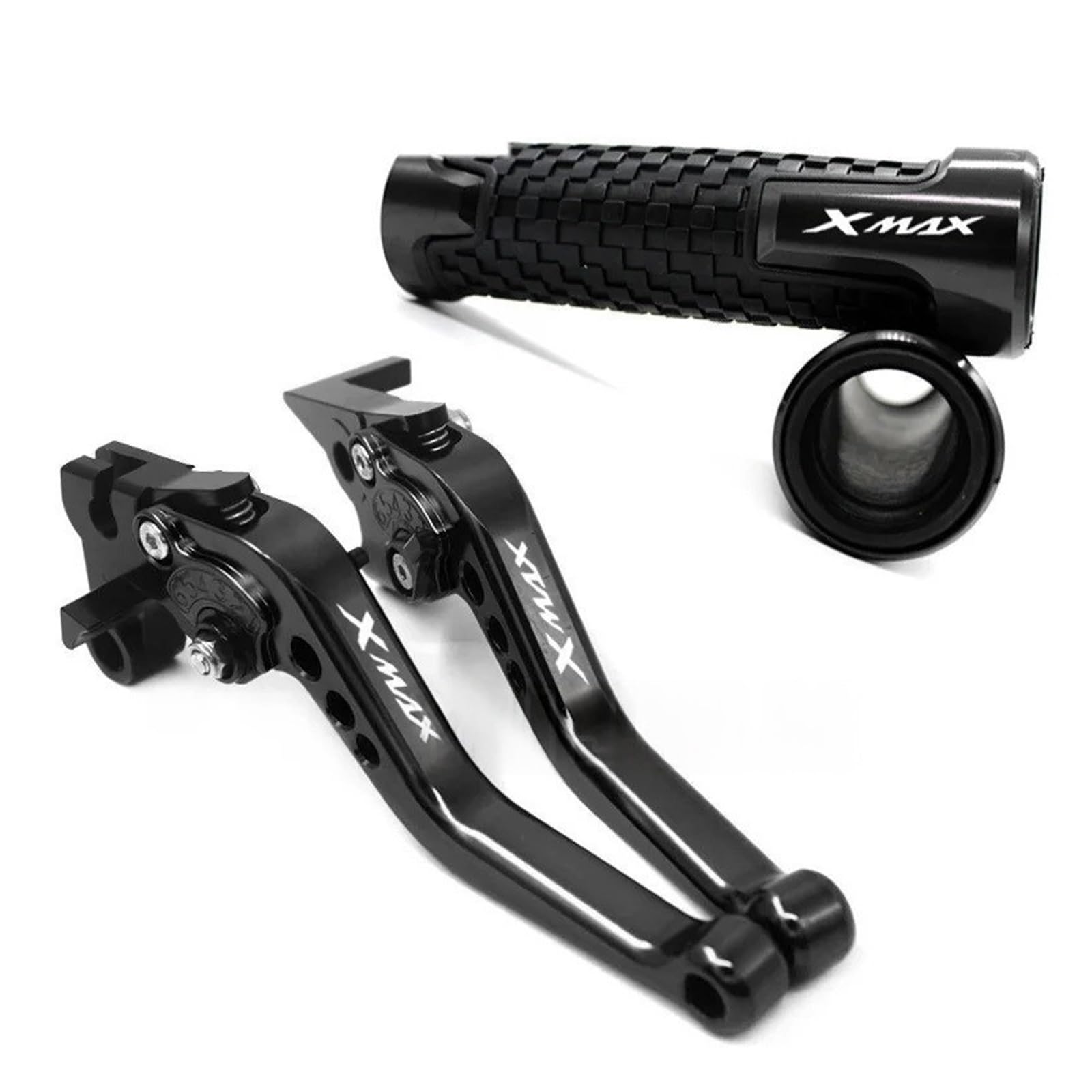 YWQJIOPM Motorcycle Brake Clutch Lever for Xmax 250 400/300/250/125 Motorcycle Clutch Lever Brake Lever Set Adjustable Folding Handle Levers Clutch Lever
