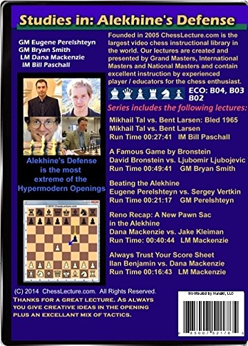 Studies in: Alekhine's Defense - Chess Lecture - Volume 145 Chess DVD