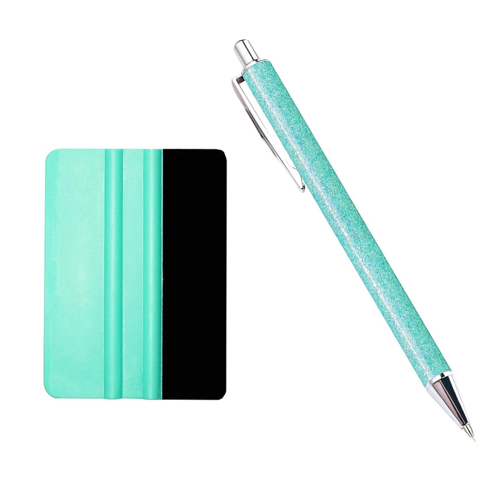 Xjdzineq Retractable Air Release Weeding Pen with Vinyls Squeegee Tool Retractable Pin Pen for Craft Vinyls