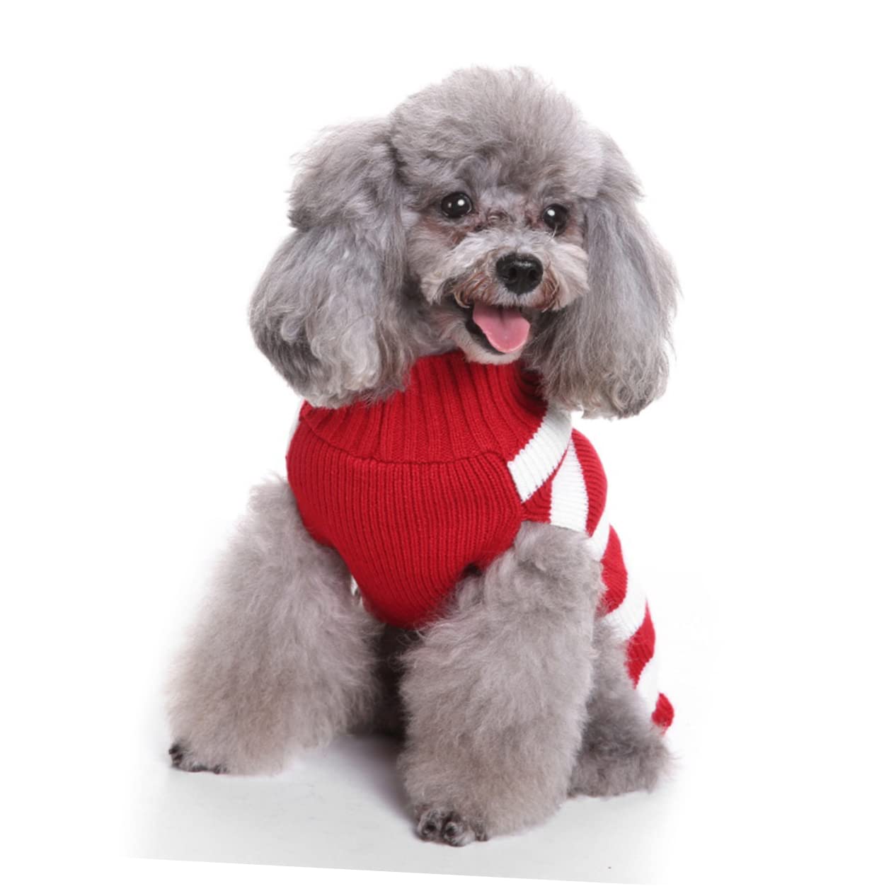 BESPORTBLE Lot De 3 Pulls Tricotés De Noël pour Chien Vêtements pour Chiot Imprimé Élan pour Les Occasions Festives