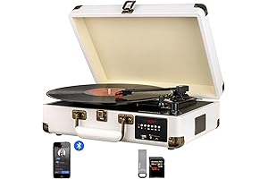 DIGITNOW Turntable Suitcase: The Perfect Blend of Retro Charm and Modern Convenience