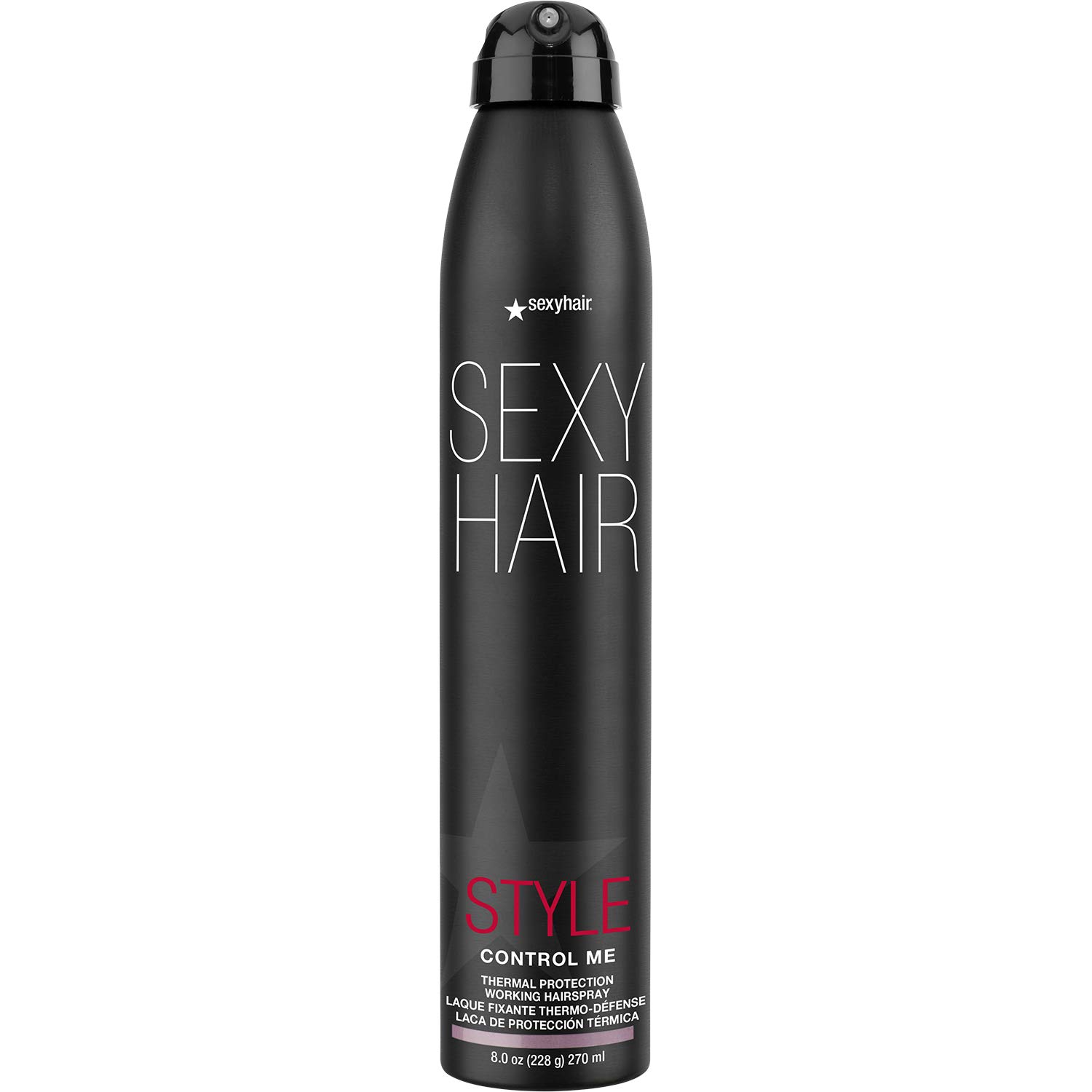 SexyHair Style Control Me Thermal Protection Working Hairspray | Up to 72 Hour Hold | Heat Protection | All Hair Types