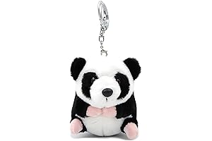 Chubby Stuffed Animal Keychain Plush Toy