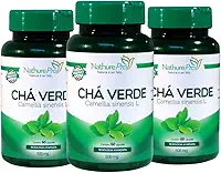 Kit 3 Chá Verde 60 Cápsulas