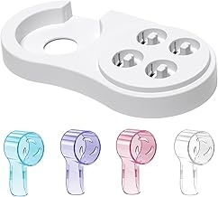 Copri Testine e Porta Spazzolino per Oral B e serie iO, multicolore e bianco