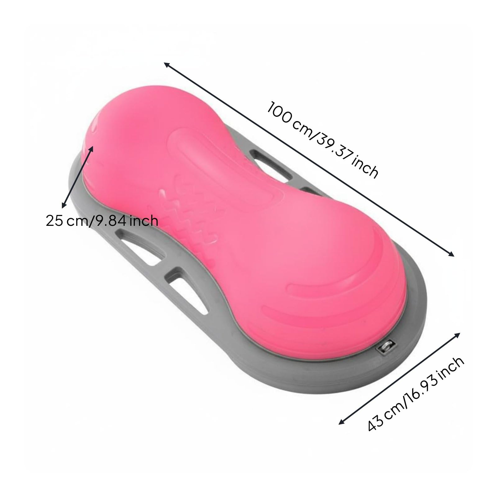 Gralara Antiscivolo Spesso Cuscino Equilibrio Gonfiabile Allenamento Corpo Intero Attrezzatura Sportiva per