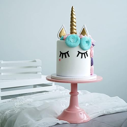 Miniatura 3 de Soporte para tartas, bandeja de postre estable, minimalista, superficie plana, base ampliada para bodas (S)