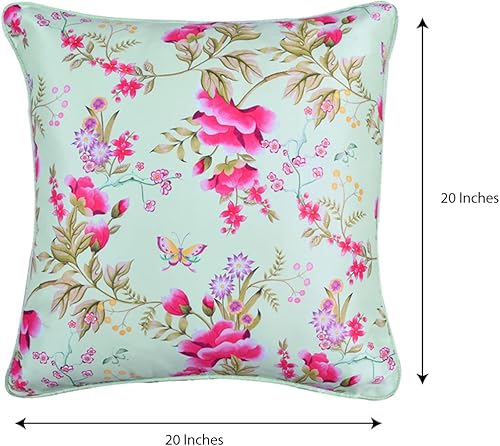 Miniatura 8 de Decozen Fundas de almohada  Paquete de 1 funda de cojín decorativa con estampado floral para decoración de habitación y decoración del hogar  Funda