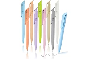 1 Dollar Pens: No Bleed, Retractable, Aesthetic, School Office Supplies That You Can't Pass Up