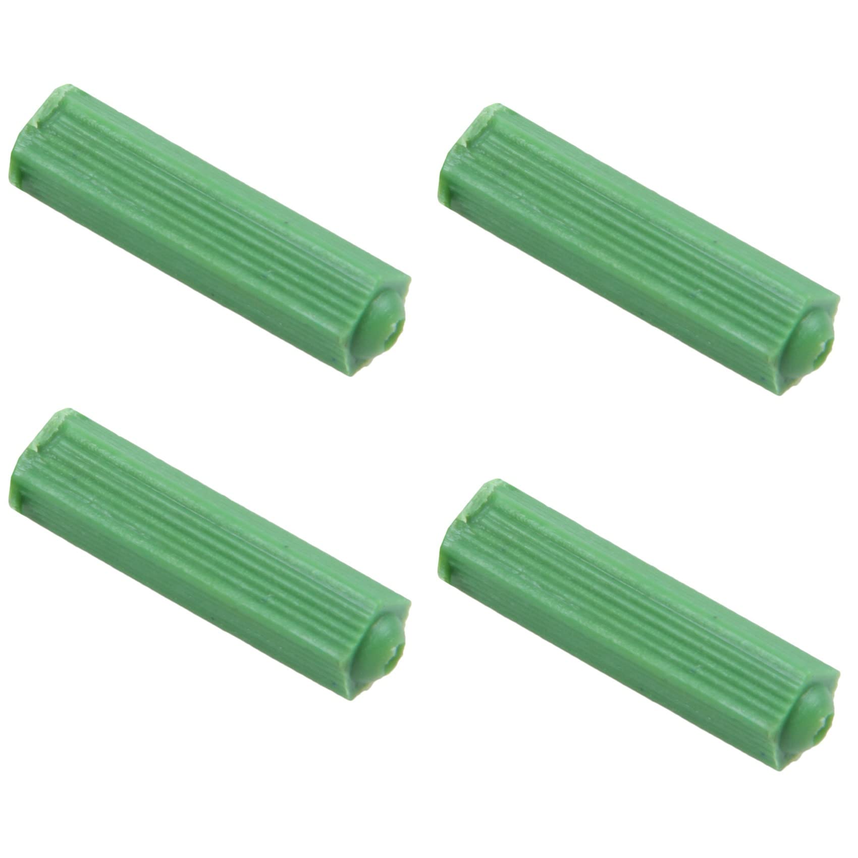 Jnchdghwa 2000 Pcs Green Masonry Fixing Wall Anchor Plugs 6mm x 27mm
