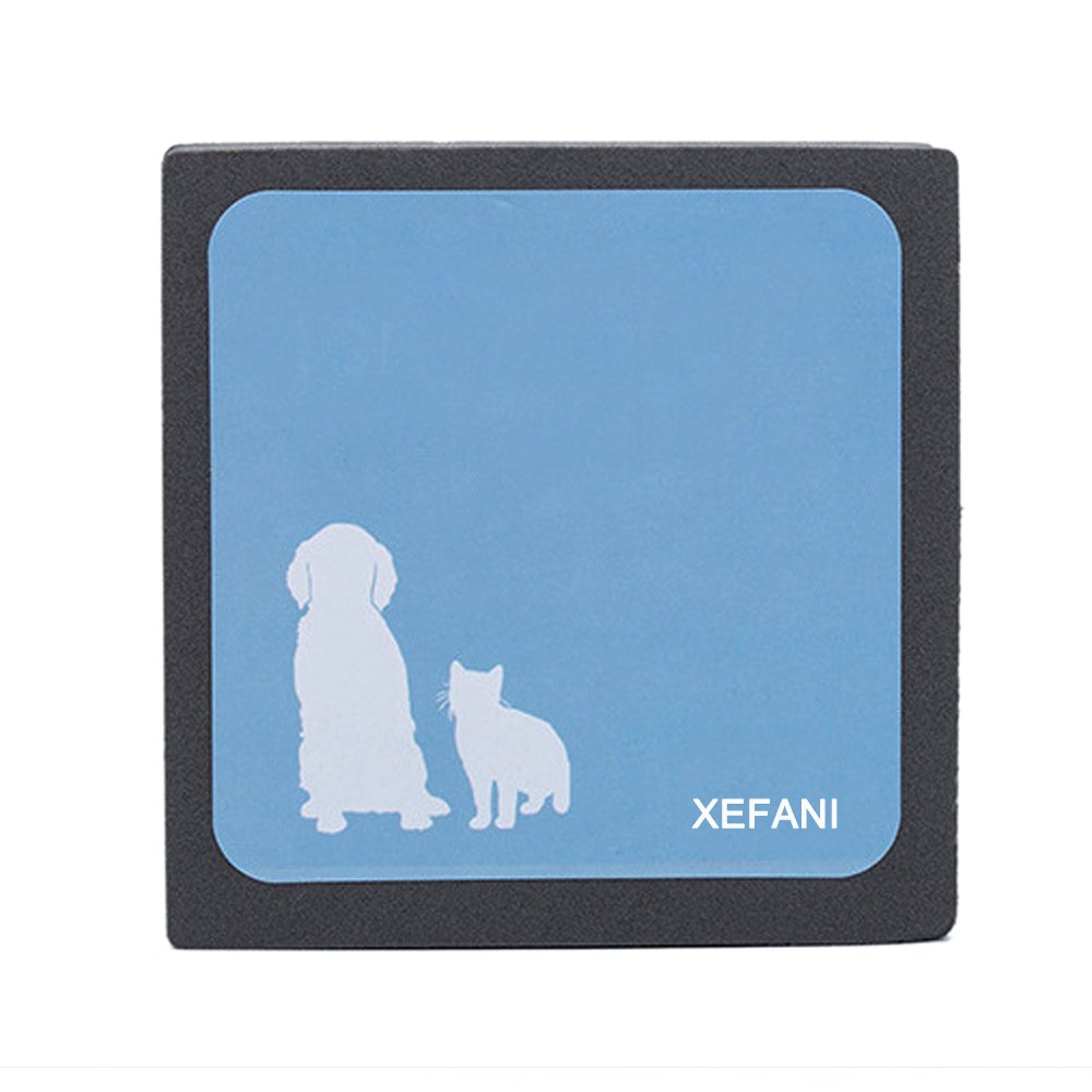 Pet Hair Cleaner Brush Square, Portable Hand Catcher for Quickly Cleaning up Hair of Pets Cat Dog, Pet Hair Remover Lint & Fur Removal Tool