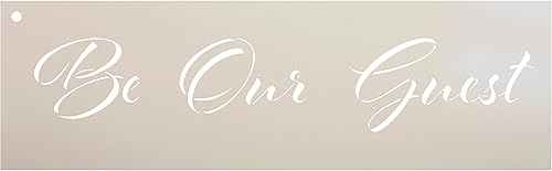 Miniatura 1 de StudioR12 - Plantilla de Mylar reutilizable para pintar letreros de madera, palets, letrero de bienvenida, decoración del hogar, tamaño seleccionado