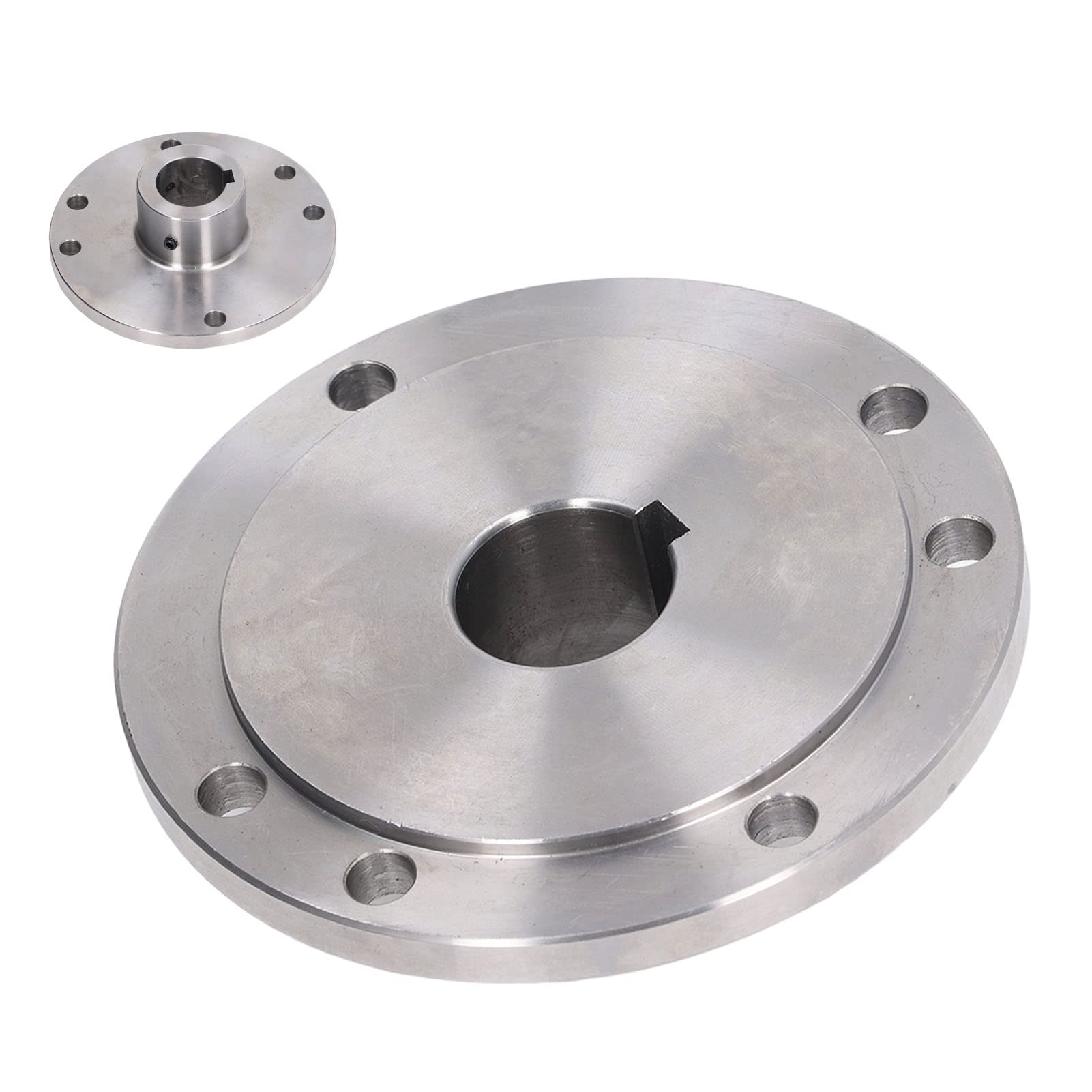 Alomejor High Manganese Steel Chuck Flange 125mm (25mm)