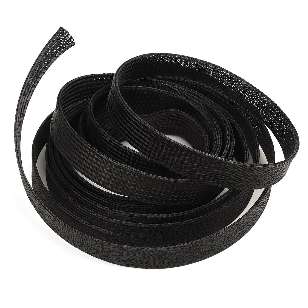 SHOKITECH Nylon 6mm Expandable Braided Sleeve for Wire Protection-10 Meter Length-image-13