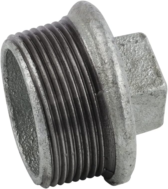 Boutt 2150104 640F End Plug Male Galvanized Iron 40 x 49