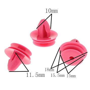 VMS INDIA 20pcs Trim Panel Clip Fastener Rivet Retainer Clips for Hyundai 82315-27000