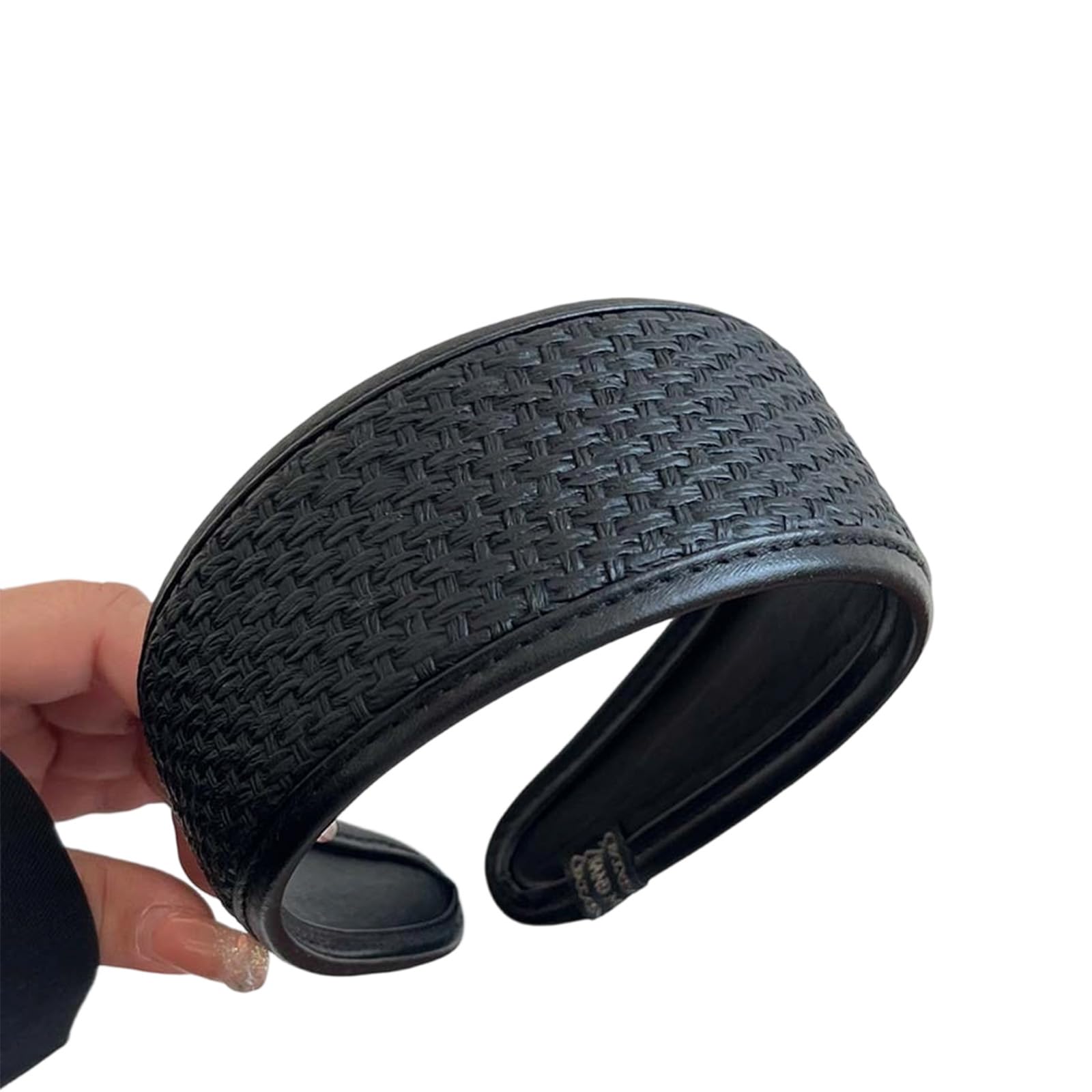 MICFENY Fashionable Hair Band Leather Headband Lightweight Hair Styling Accessory Headpiece For Daily Wear & Parties