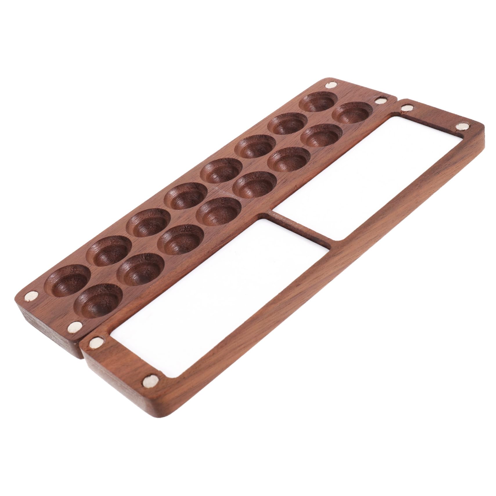 PALETTE CASSEROLES D'AQUARELLE Vides Plateau Mélange Peinture Plateaux