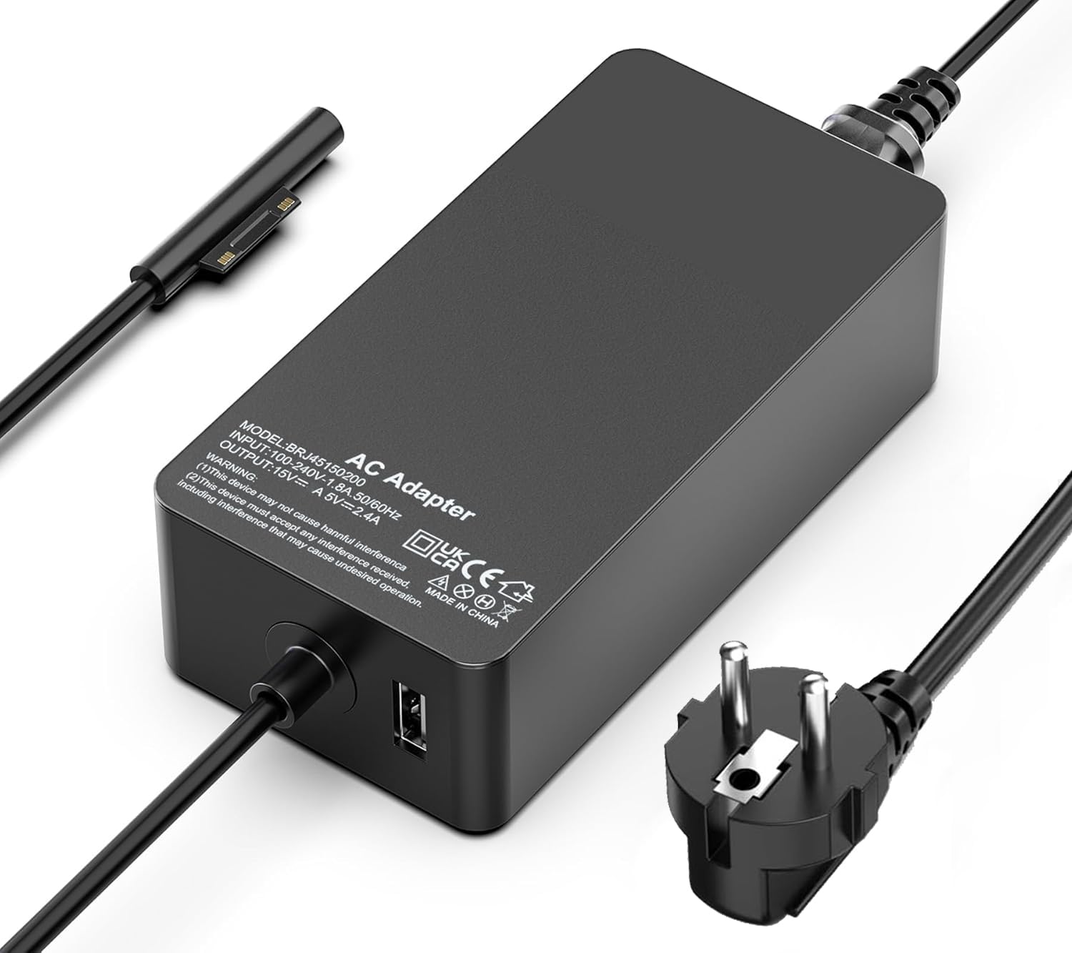 Caricabatterie Adattatore Ca Per Laptop 15V 2.58A 44W Per - Foto 2