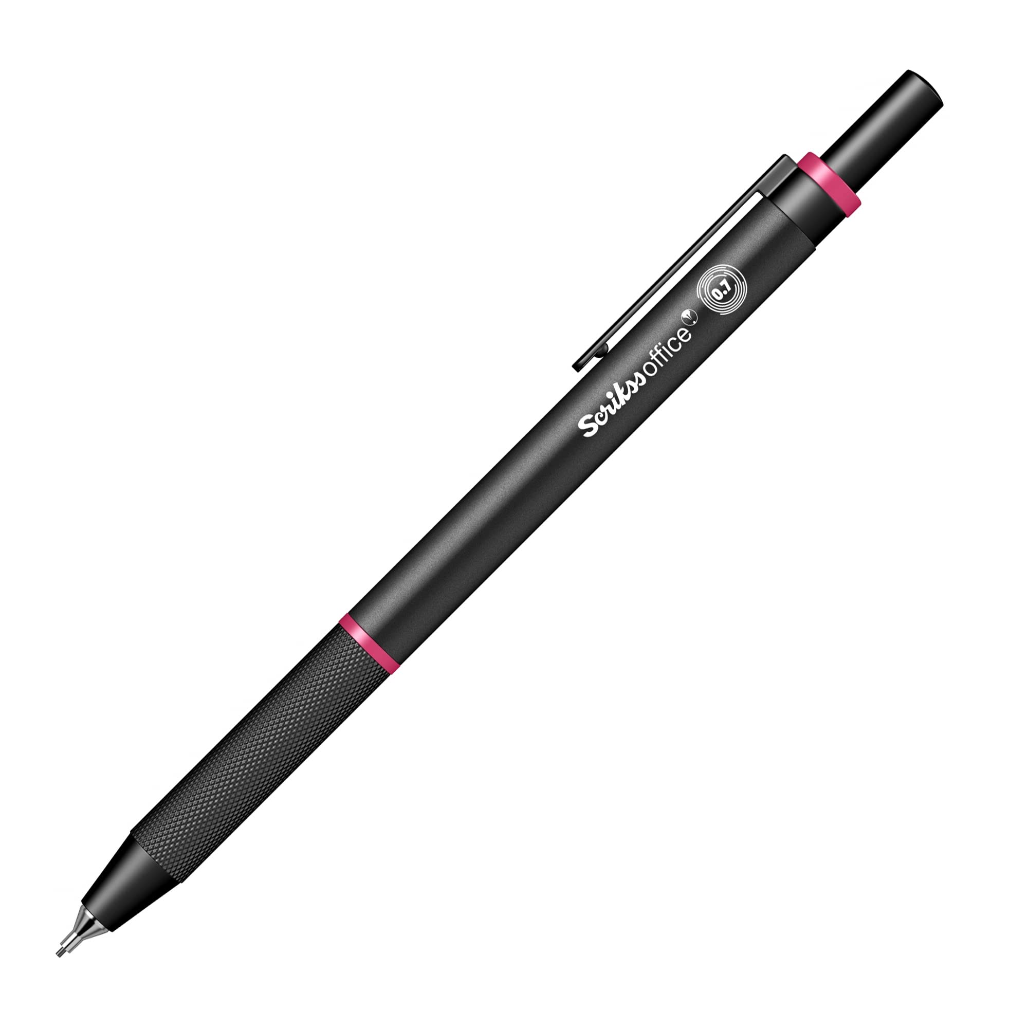 Scrikss Ołówek mechaniczny Twist Black Line BT (różowy, 0,7 mm)