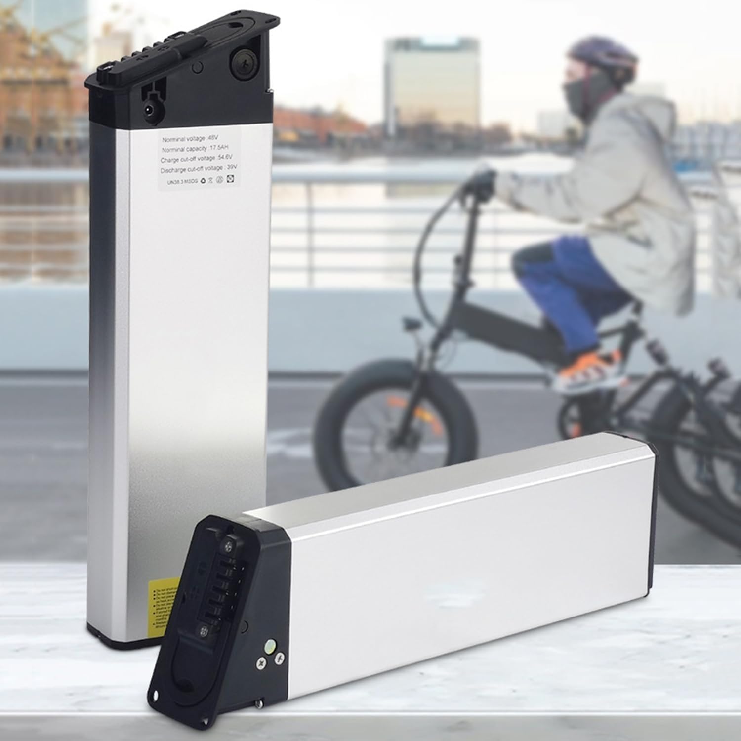 Batterie Vélo électrique 48V 13Ah 468Wh Lithium, Avec Clés Et Chassis, La Ciclomoto