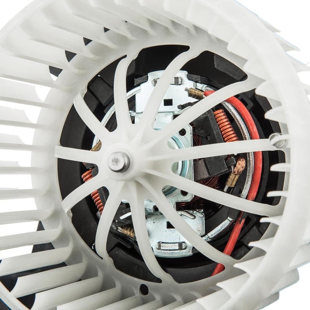 Ventilador del motor del ventilador del calentador 95557234200 95557234201 95557234202 compatible con 2003-2010 3.2L 3.6L 4.5L 4.8L