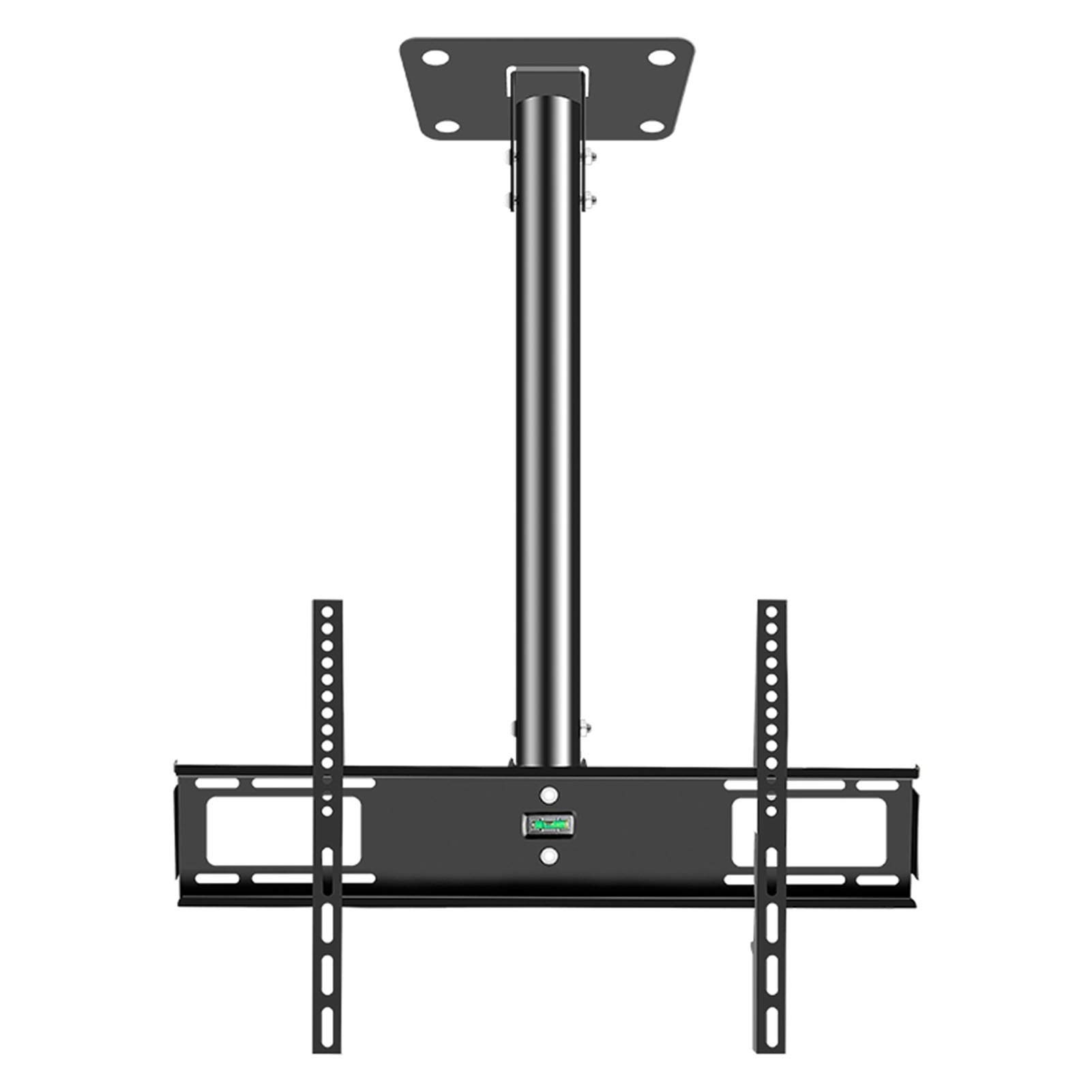 LIU- TV Ceiling Mount Height Adjustable Full Motion Rotation Tilting Bracket,Fits Most 26-70" LCD LED Plasma Monitor,Black (Size : 32-70inch)