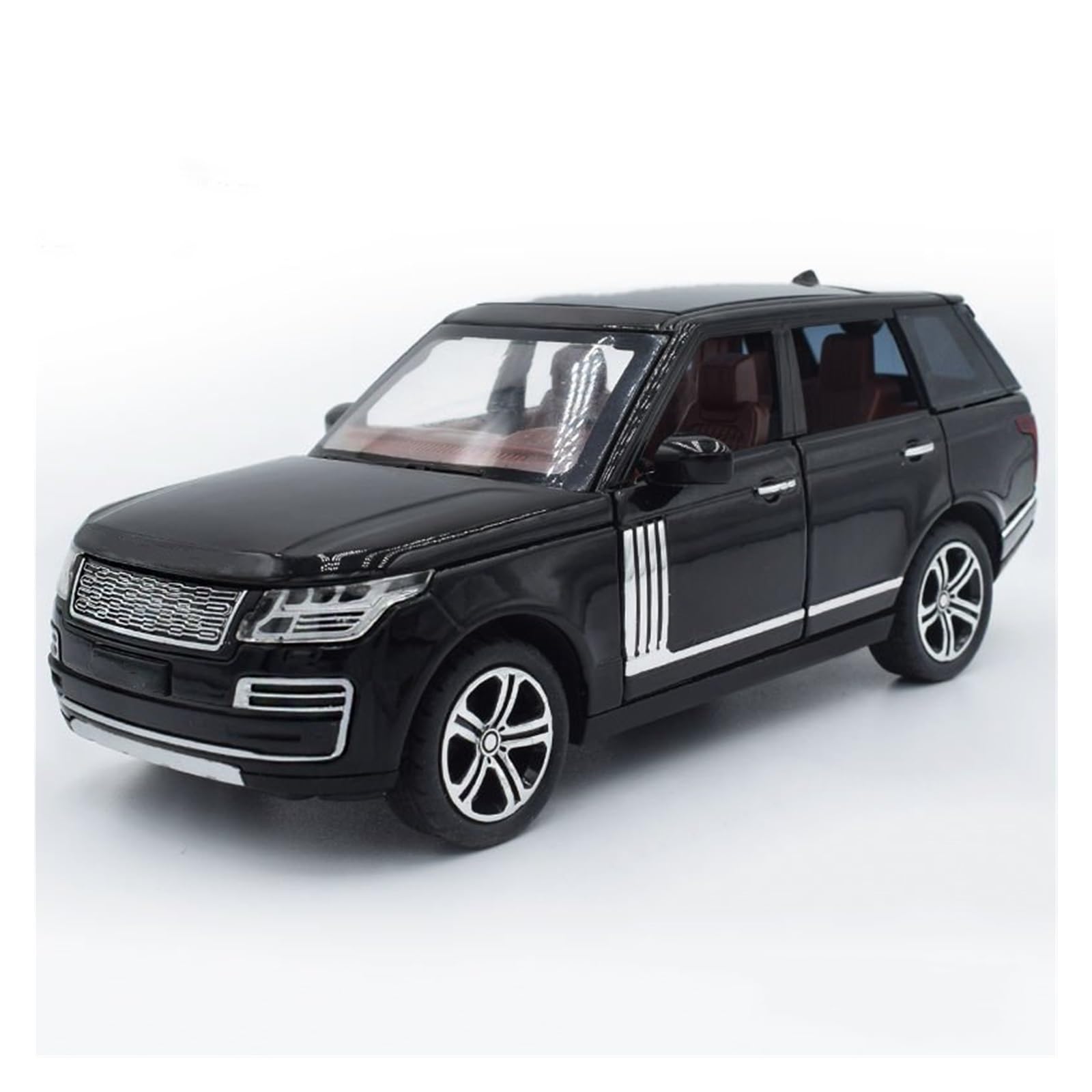 BANKOTO Diecast Car 1:32 For Land For Rover For Range For Rover SUV Alloy Metal Diecast Model Car Collections Collectible Model(Black)