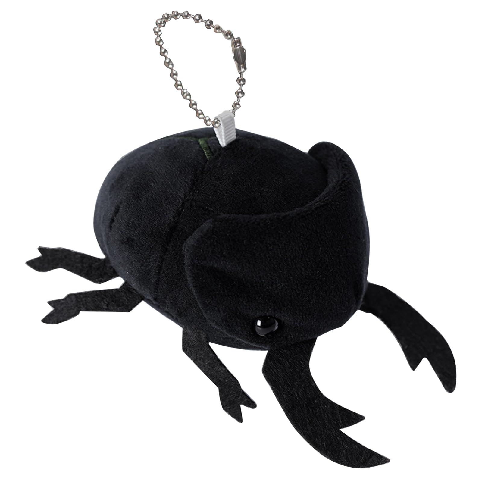 Wastebin Women's Black Small Plush For Bag Pendant Insect-Beetle Lovely Plush Keychain Handbag Ornament Kids Backpack Decors