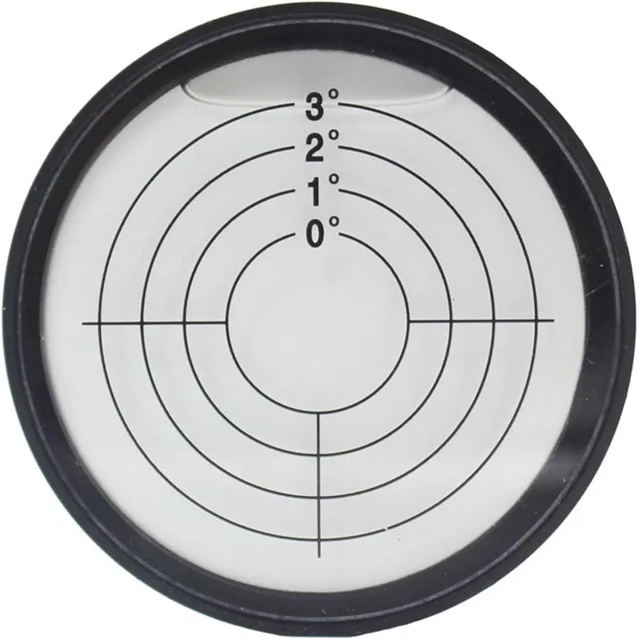 1pc Circle Lines Metal Round Level Nivel Bubble Inclinometer Water Spirit Level Measuring Instrument 60 * 10mm 15'/2mm(As picture0123DBW)