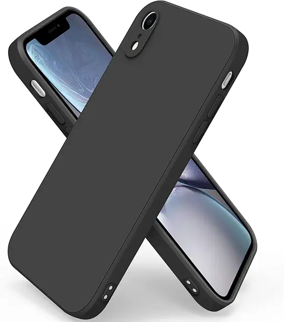 Custodia iPhone XR in Silicone Liquido Ultra Sottile con Rivestimento Morbido