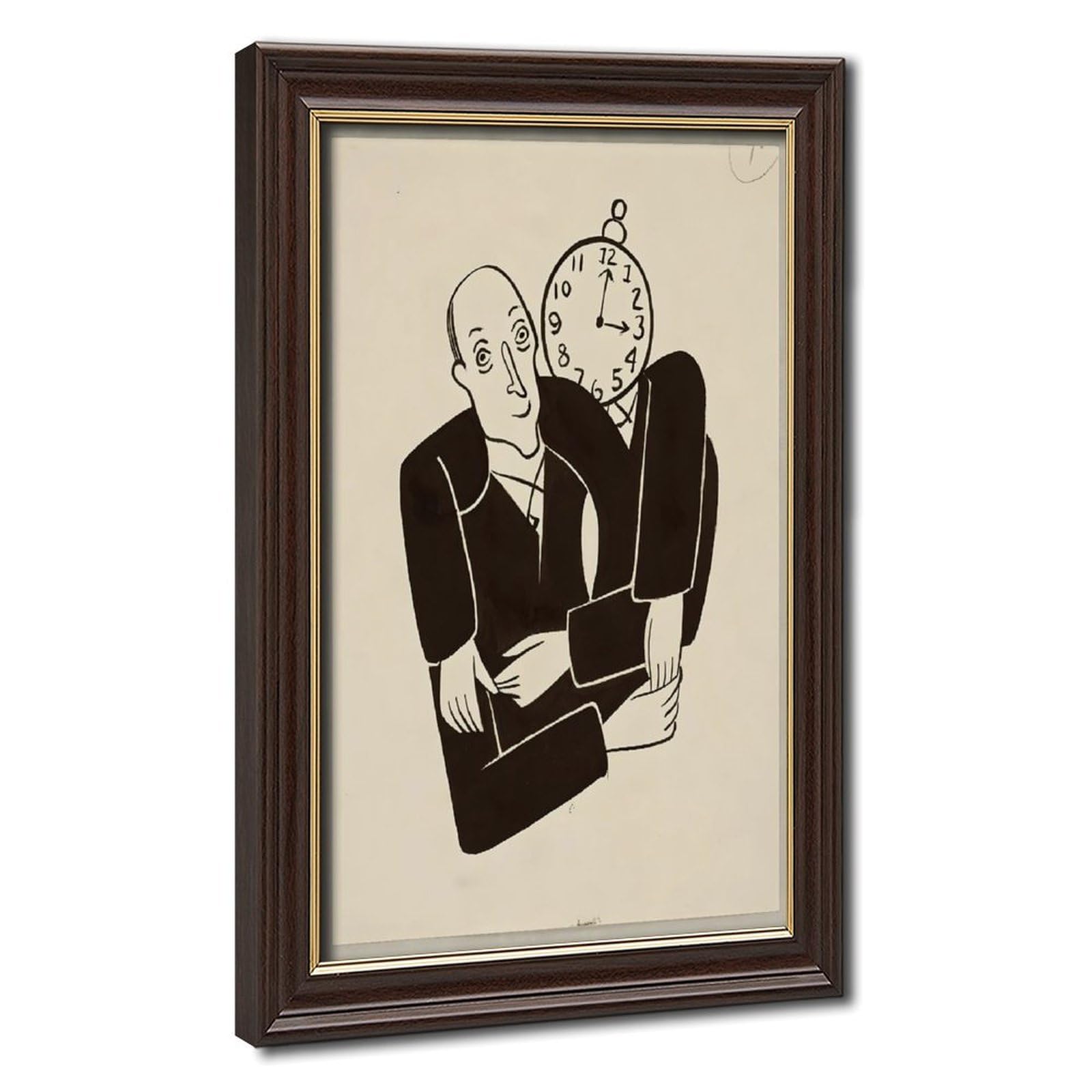 Impression giclée de Christina Malman décoration murale homme horloge - 8