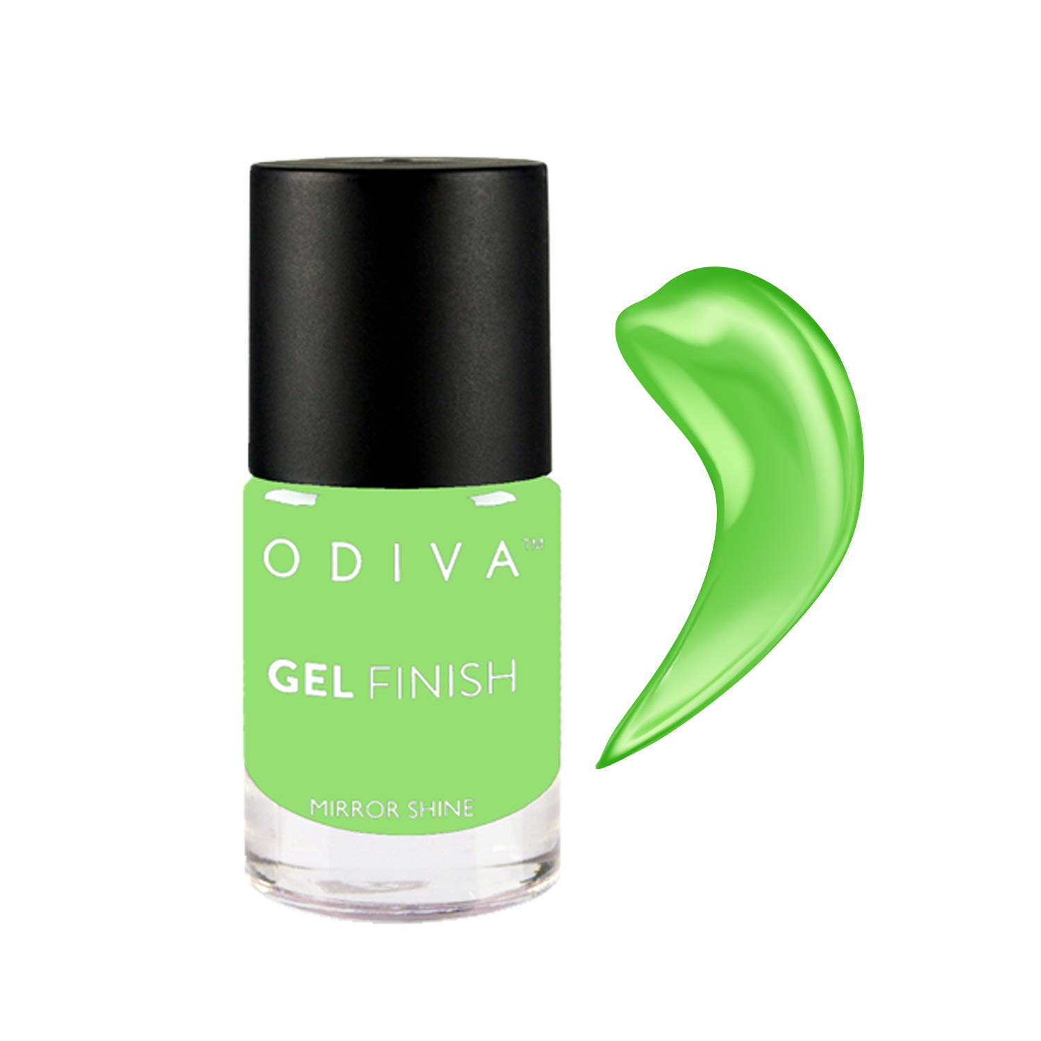 ODIVA Gel Finish Nail Polish Long-lasting, Glossy Finish 11 ML (039 Green Apple Vodka (Green)) (B07WSWNS8K) Amazon Price History, Amazon Price Tracker
