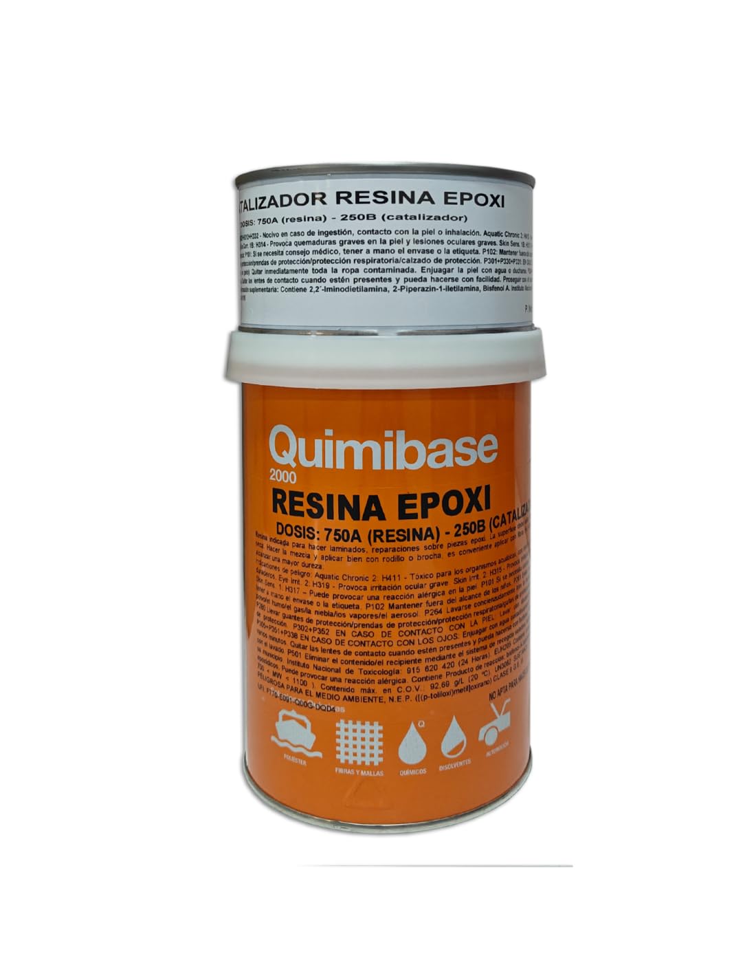 Resina Epoxi 605 Con Catalizador 1 Kg