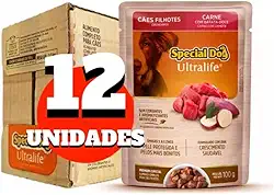 Sachê Special Dog Filhote Carne: Caixa com 12 unidades