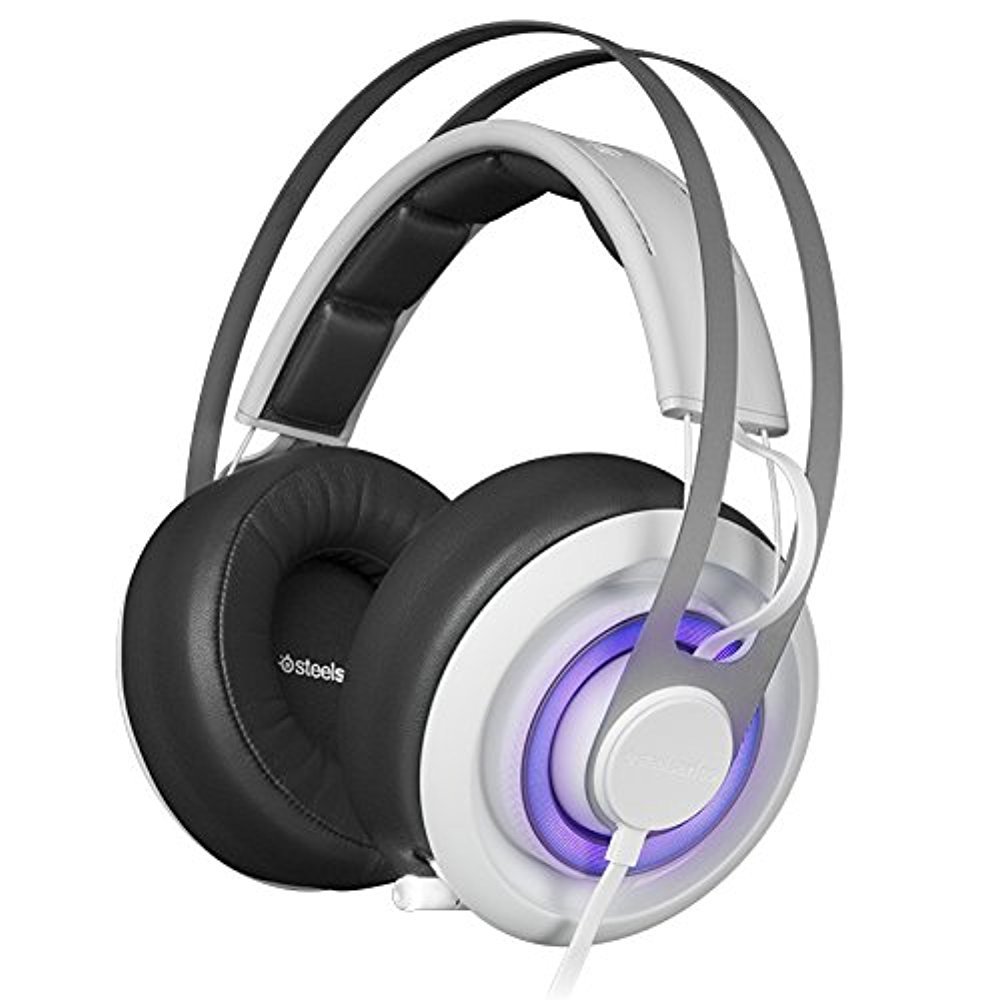 SteelSeries Siberia Elite Prism Gaming Headset-Artic White: Gaming