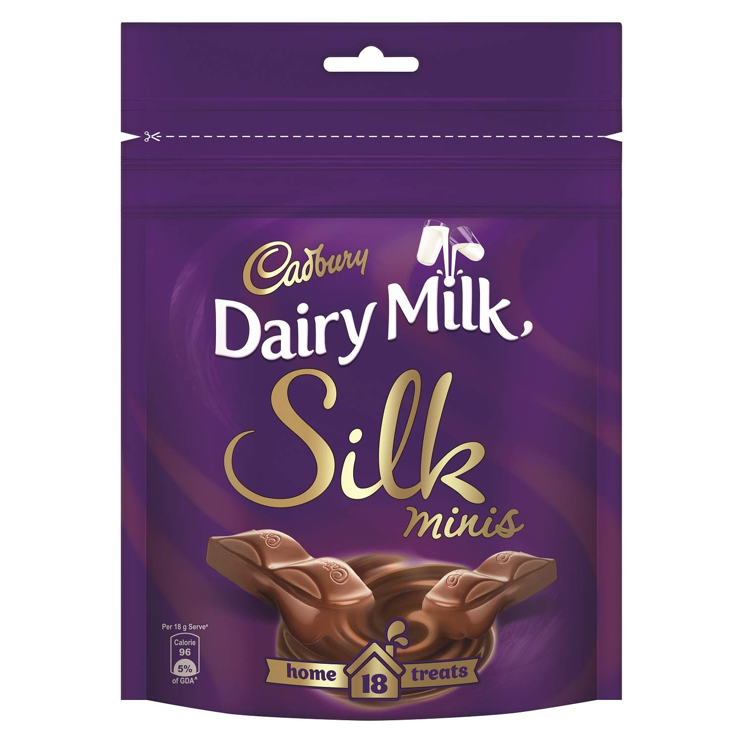 Cadbury Dairy Milk Chocolate Home Treats Pack, 162g