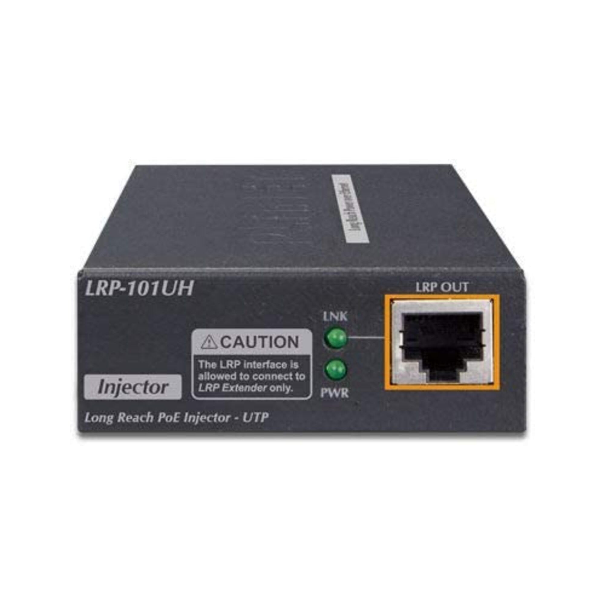 Planet Lrp-101Uh Fast Ethernet Adaptateur et injecteur Poe