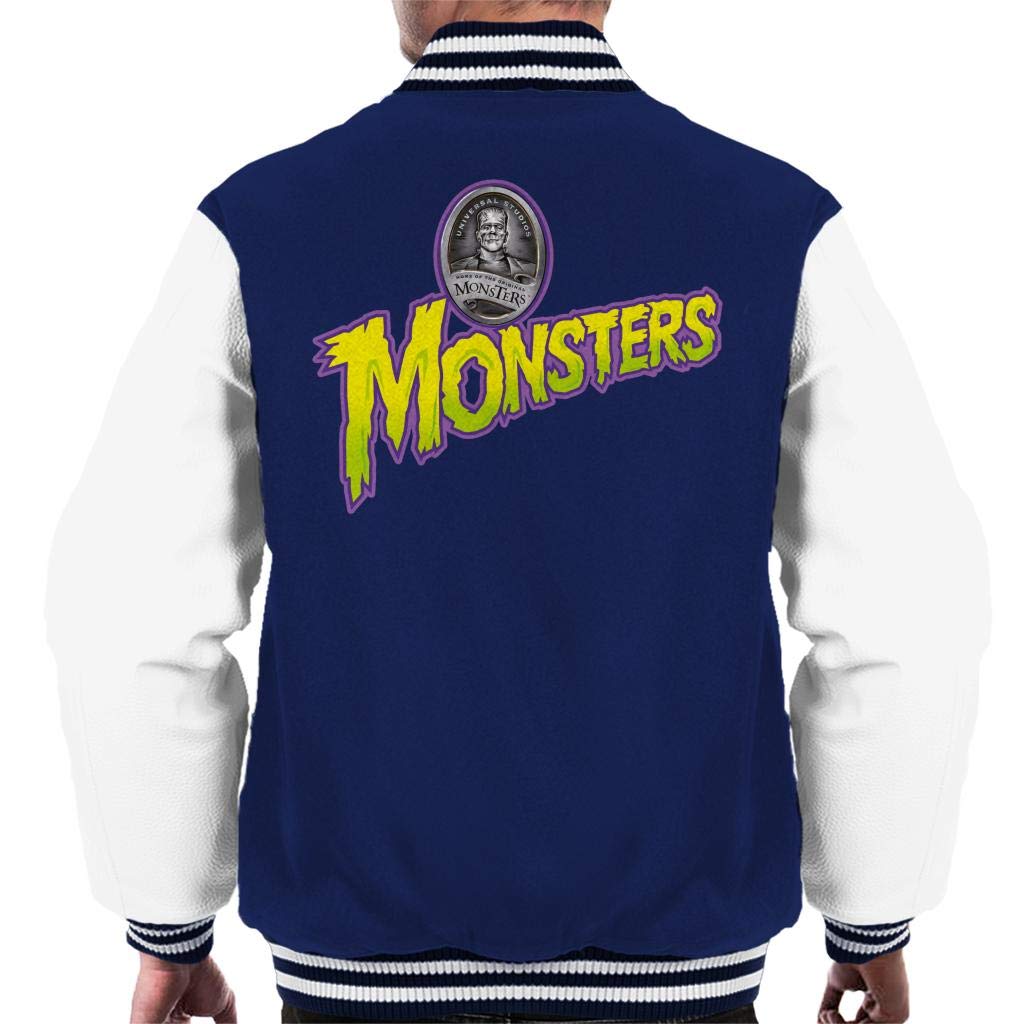 Blouson varsity pour homme Universal Studios Monsters style rétro