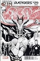 Avengers #29 Frank Cho Original Sin Sketch Variant B00KCOE76M Book Cover