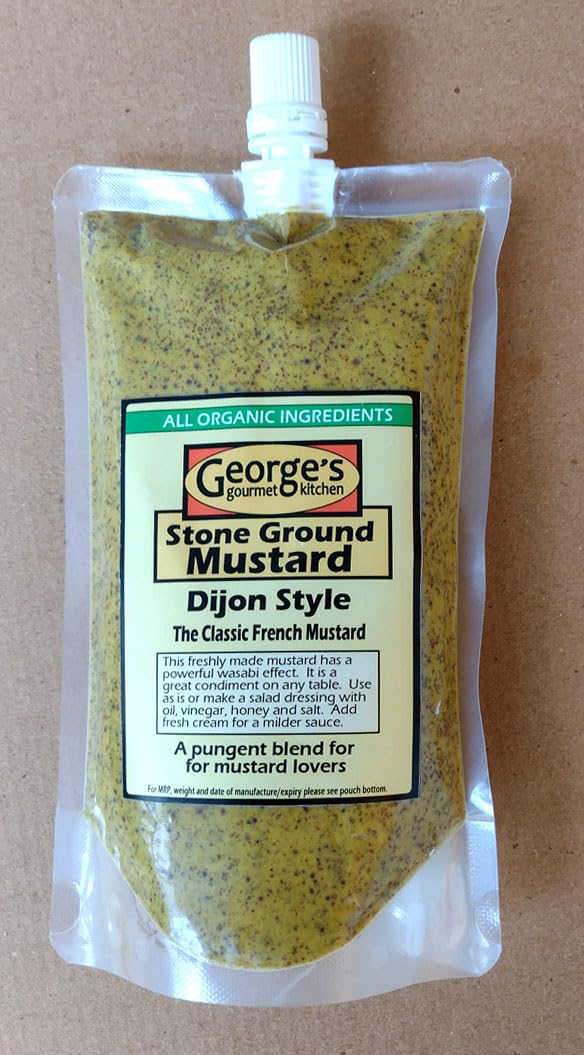 Georges Gourmet Kitchen Stone Ground Mustard Paste - Dijon Style -350 Grams (B07DJMXKQG) Amazon Price History, Amazon Price Tracker