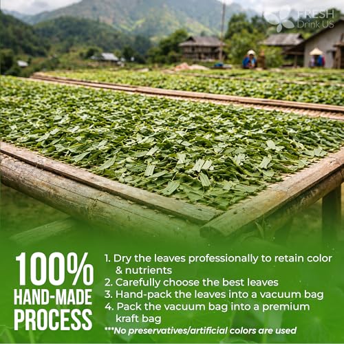 Image of FreshDrinkUS, Premium 2oz Natural Pandan Leaves Dried, 100% Pure Dried Pandan Leaves, Pandan Leaf Tea, No Additives, No Caffeine, Vegan (2 oz Dried Leaves)