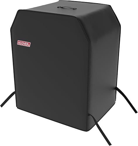 Vista 101 de Cubierta resistente para parrilla de gas impermeable de 52 pulgadas para parrilla de gas Weber Char-Broil Coleman, color beige Beige,Bandera