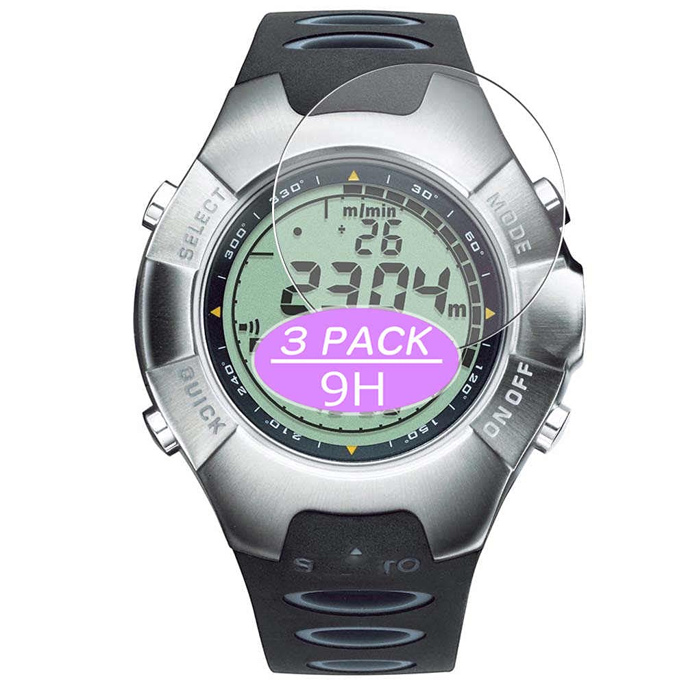 Amazon.co.jp: 3枚 VacFun ガラスフィルム ， SUUNTO OBSERVER 向けの 