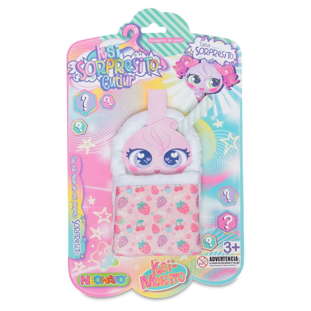 KSI-Sorpesito Glittery Berries Themed Pink Bed - Baby Nerlie Neonate Ksimerito Sleeping Bag by Distroller