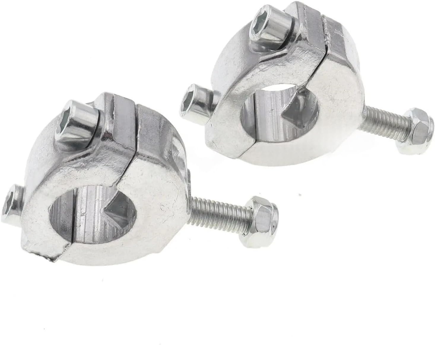 Motorcycle Handlebar Riser Motorcycle 7/8 Inch22mm Handlebar Riser Mounting Bracket Clamp For 2 Stroke 47cc49cc Dirt Bike Motorcycle Motocross Modification