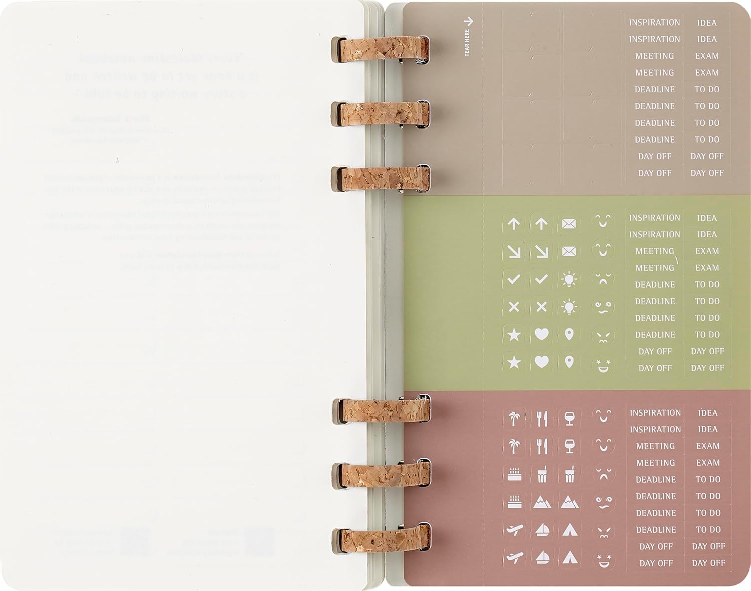 Moleskine Life Planner 2026, Wochen- und Monatsplaner Spiral 12 Monate, Weicher Einband und Gummibandverschluss, Farbe Schwarz, Größe Large 13x21 cm