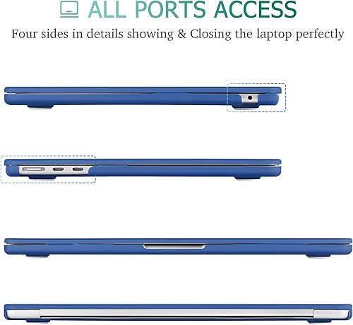 Miniatura 6 de May Chen Funda compatible con M4 MacBook Air de 15 pulgadas 2025 2024 2023 A3241 A3114 M3 A2941 M2 con pantalla Retina líquida y Touch ID, carcasa